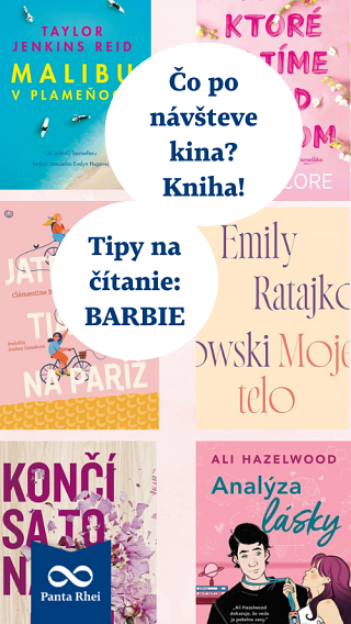 pútač barbie knihy