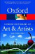 Oxford Concise Dictionary of Art and Artists (Oxford Paperback Reference)