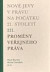 Nové jevy v právu na počátku 21. století - sv. 3 - Proměny veřejného práva