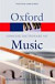 Oxford Concise Dictionary of Music (Oxford Paperback Reference)