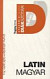 Latin-magyar diákszótár