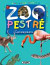 Zoo pestré se samolepkami zelené