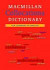 Macmillan Collocations dictionary CD