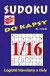 Sudoku do kapsy 1/2016 (modrá)