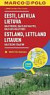 Estland, Lettland, Litauen - Eesti, Latvija, Lietuva 1: 800 000