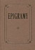 Epigramy