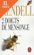 Lacná kniha Deux Doigts de Mensonge