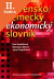Lacná kniha Slovensko nemecký ekonomický slovník