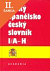 Lacná kniha Velký španělsko český slovník I/A-H