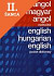 Lacná kniha Angol-magyar-angol zsebszótár / English-Hungarian-English Pocket Dictionary