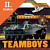 Lacná kniha Teamboys Army Stickers!
