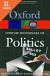 Lacná kniha Oxford Concise Dictionary of Politics