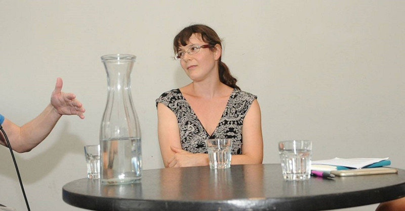 Spisovateľka a prekladateľka Ivana Dobrakovová Spisovateľka Ivana Dobrakovová