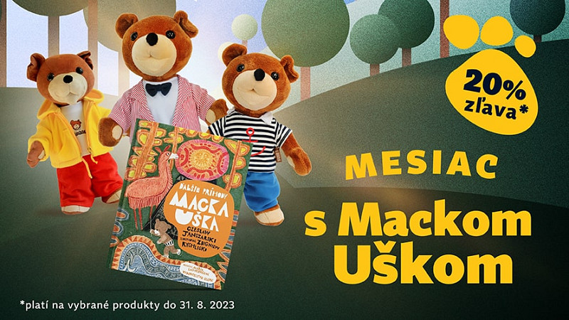 p&uacute;tač akcia macko u&scaron;ko
