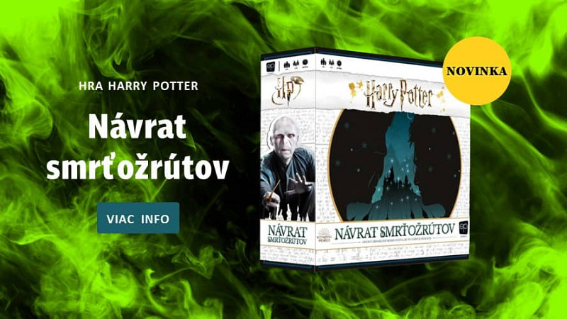 Hra Harry Potter: Návrat smrťožrútov Pútač na hru Harry Potter: Návrat smrťožrútov