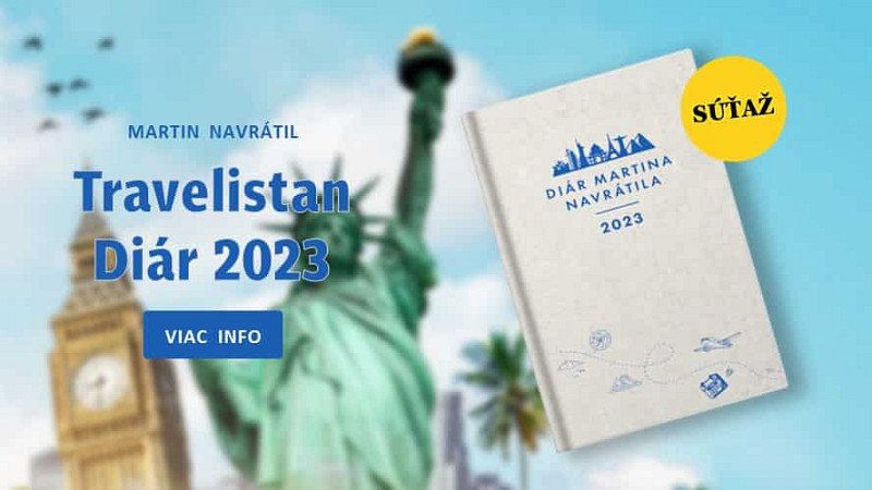 P&uacute;tač na di&aacute;r Travelistan 2023