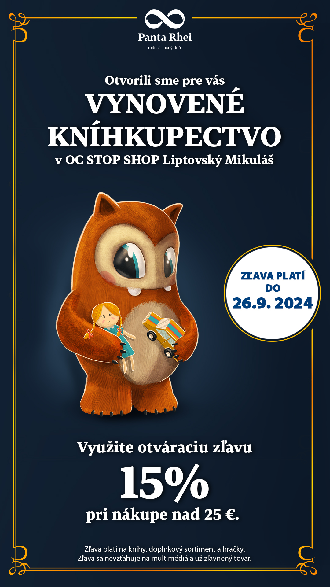 Znovuotvorenie Stop Shop LM